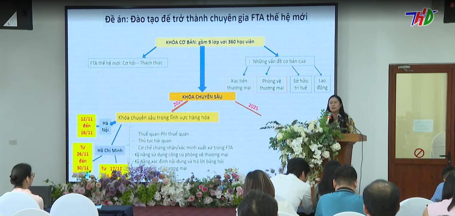 Đào tạo chuyên gia về Hiệp định UKV.FTA và các FTA thế hệ mới